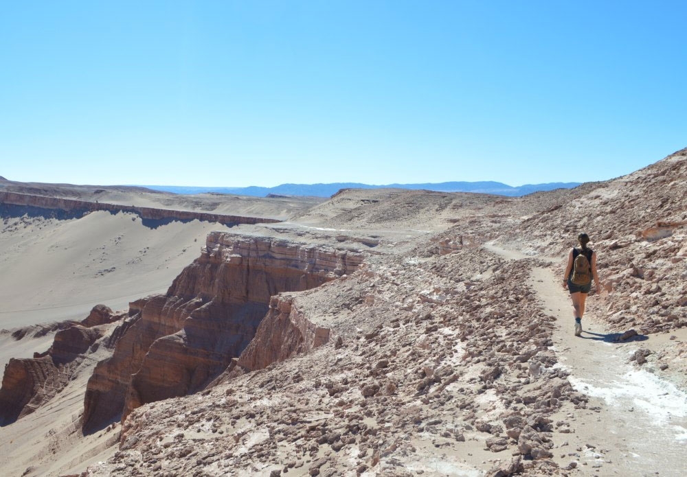 hiking in chile