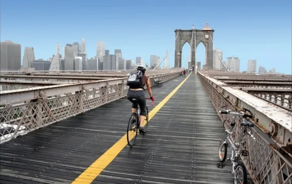 new york cycleway brooklyn bridge