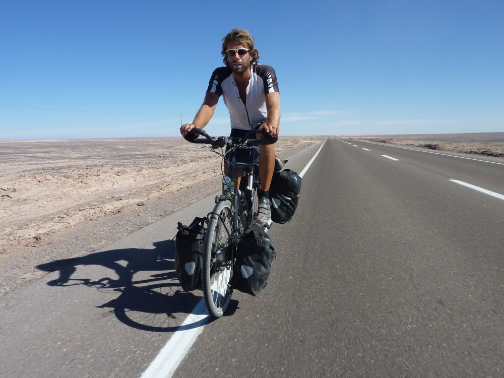 mark beaumont takes on cairo to cape town solo cycling record