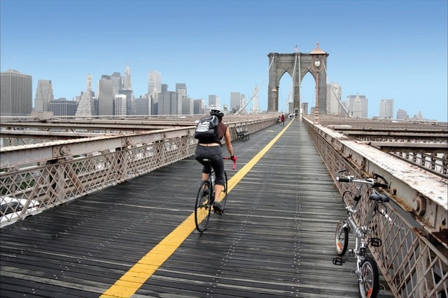 new york cycleway brooklyn bridge