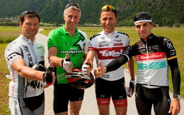 Tirol2London2012 Charity Cycle Ride team