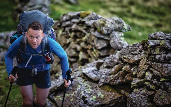 james forrest on his wainwrights expedition. picture credit www.inov 8.com dave macfarlane 2