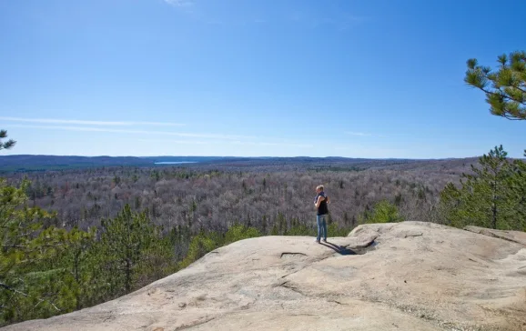 1464 hiking algonquin national park ontario canada