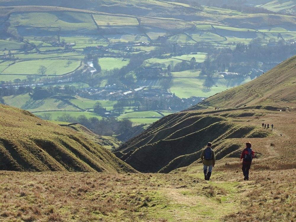 1494 hiking in the howgills yorkshire