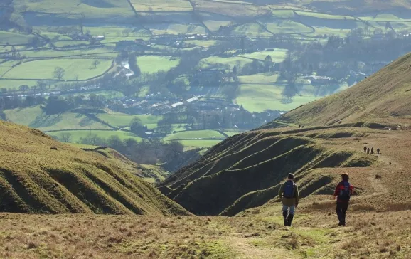 1494 hiking in the howgills yorkshire