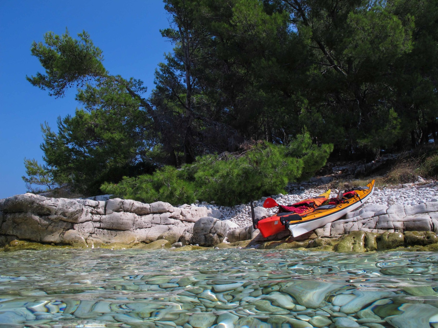 Kayaking-in-Korčulea-croatia
