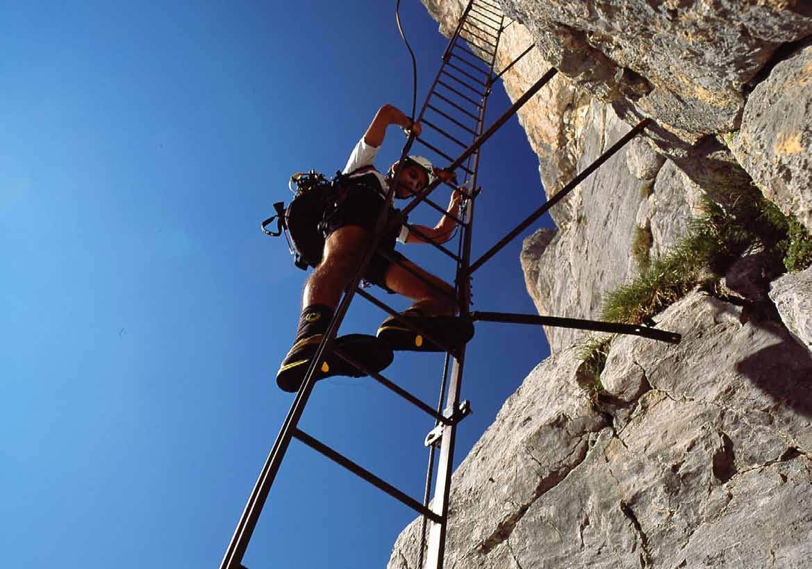 Colin nicholson via ferrata lake garda