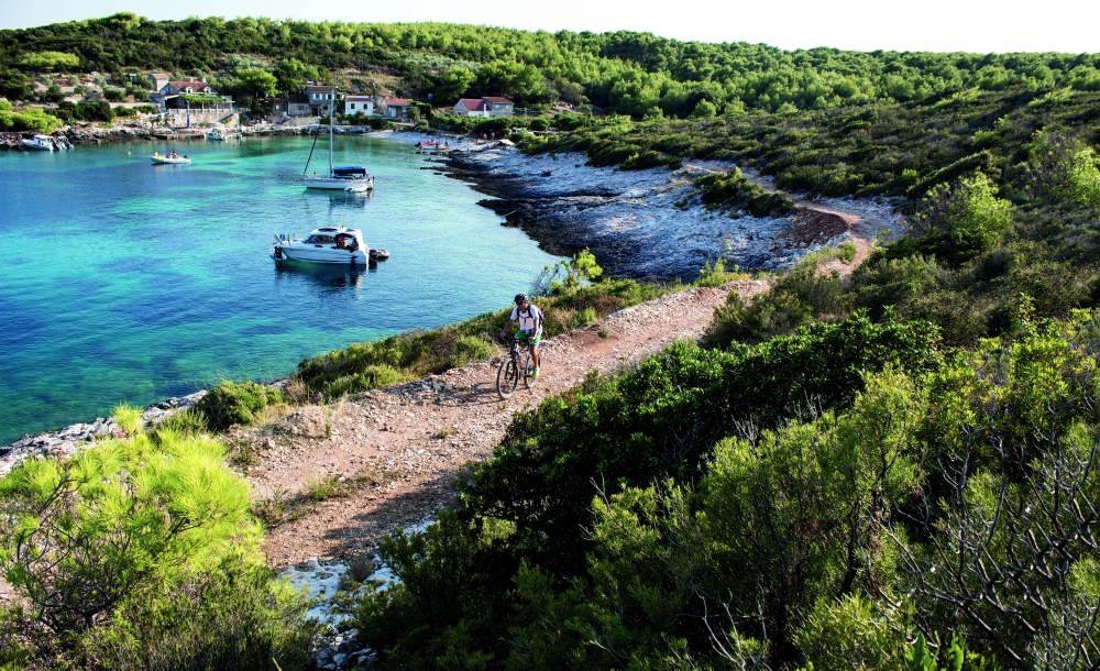 cycling along the wonderful coastlines of croatia