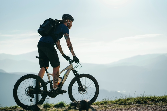 Getting to grips with biking terrain in South Tyrol ©MarkJamesChase.jpg