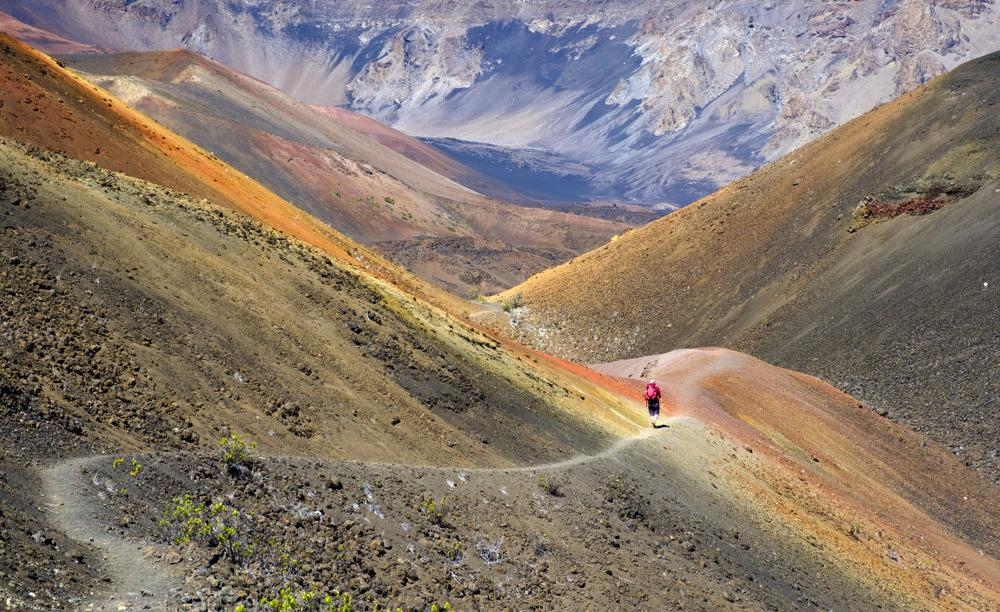 haleakala crater maui hawaii