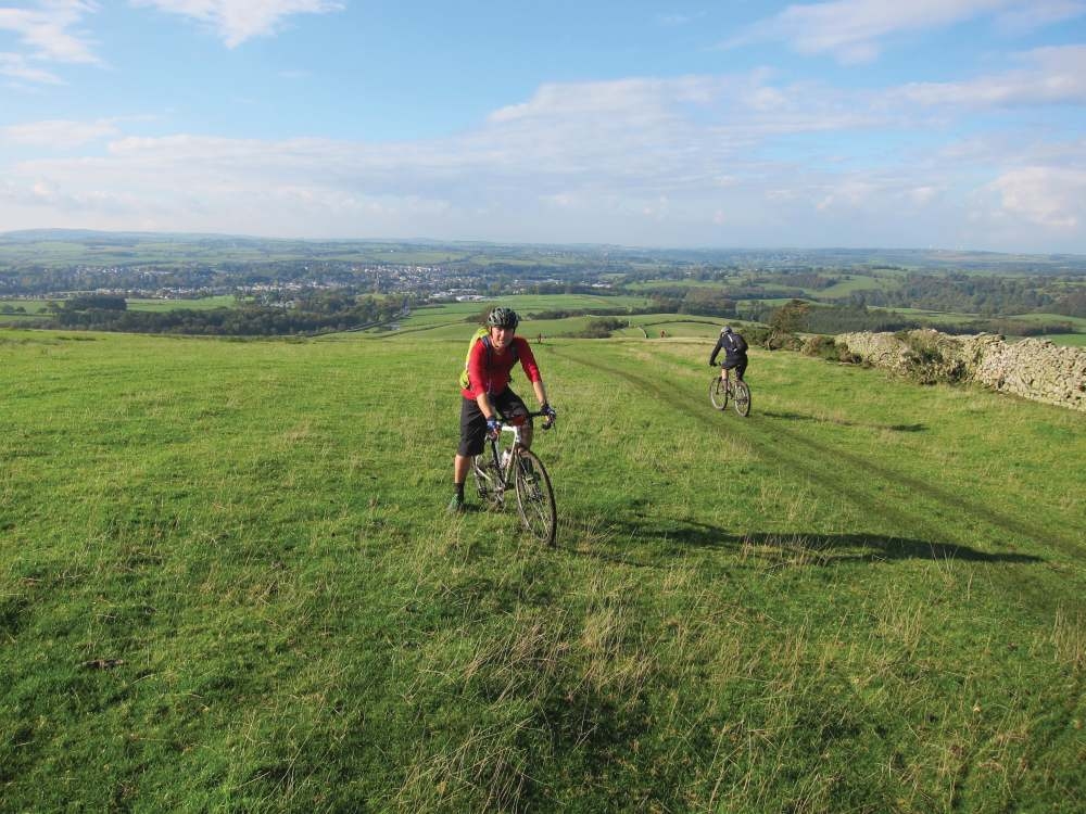 high above cockermouth on lakeland monster adventure ride