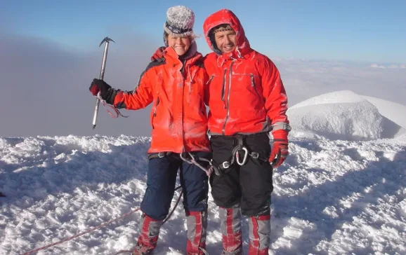 1840 peter and susie coombs on top of cotopaxi ecuador