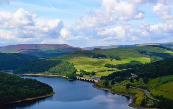 ladybower reservoir derwent valley peak district uk credit istock