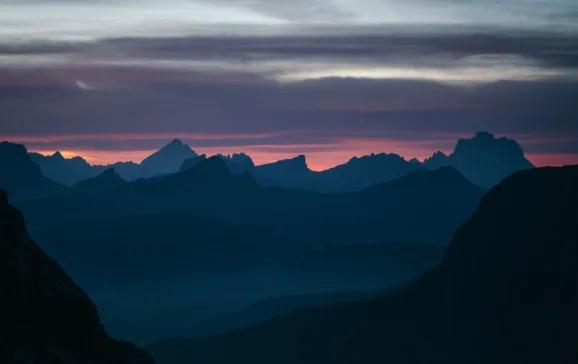 the fantastic spiky peaks of the dolomites at daybreak credit mark james chase