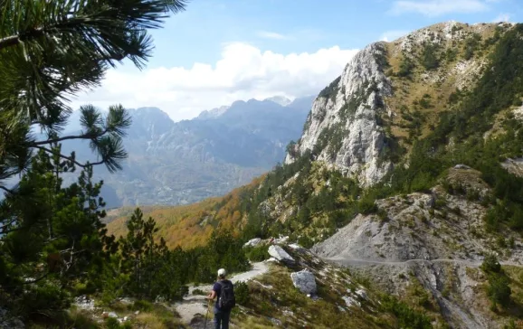 wonderful sights from the trails in albania
