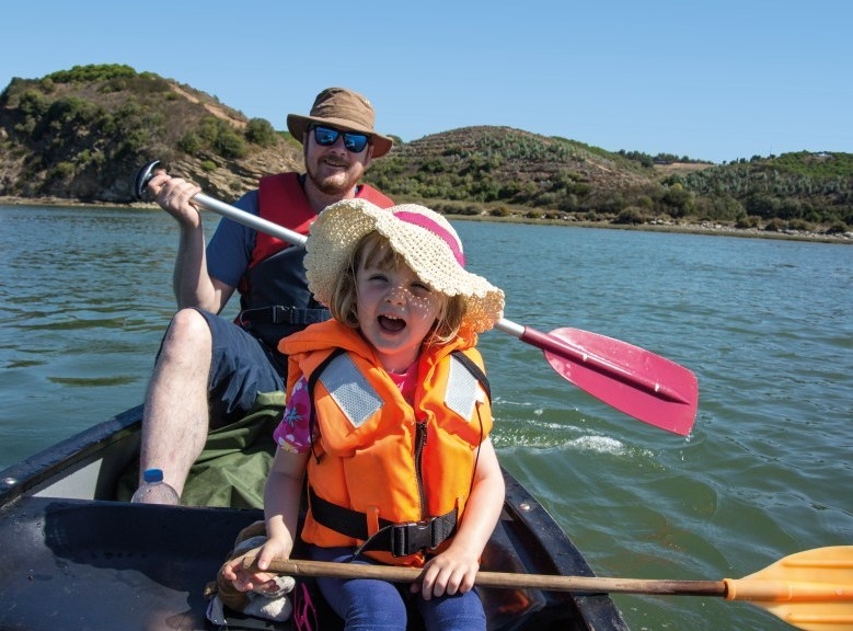 jim and libby on the water