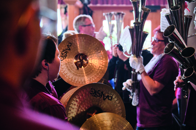 Local brass bands are a staple of the Austrian mountains © Daniel Wildey.jpg