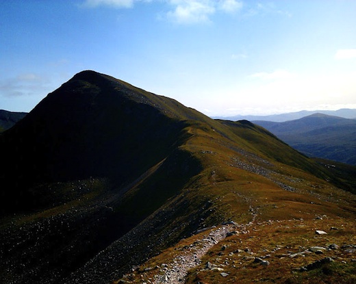 Mamores ridge Scotland