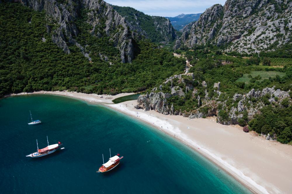 Olympos beach Turkey