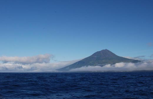 Pico Azores from sea