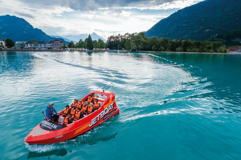 Sean and friends jet boat across Brienzersee.jpg