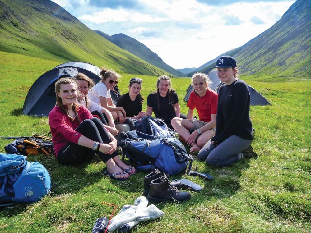 sunny scotland with no midges