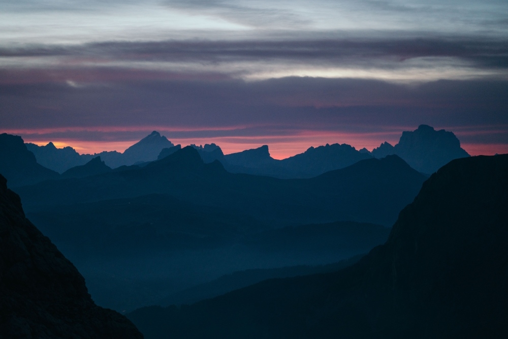 the fantastic spiky peaks of the dolomites at daybreak credit mark james chase