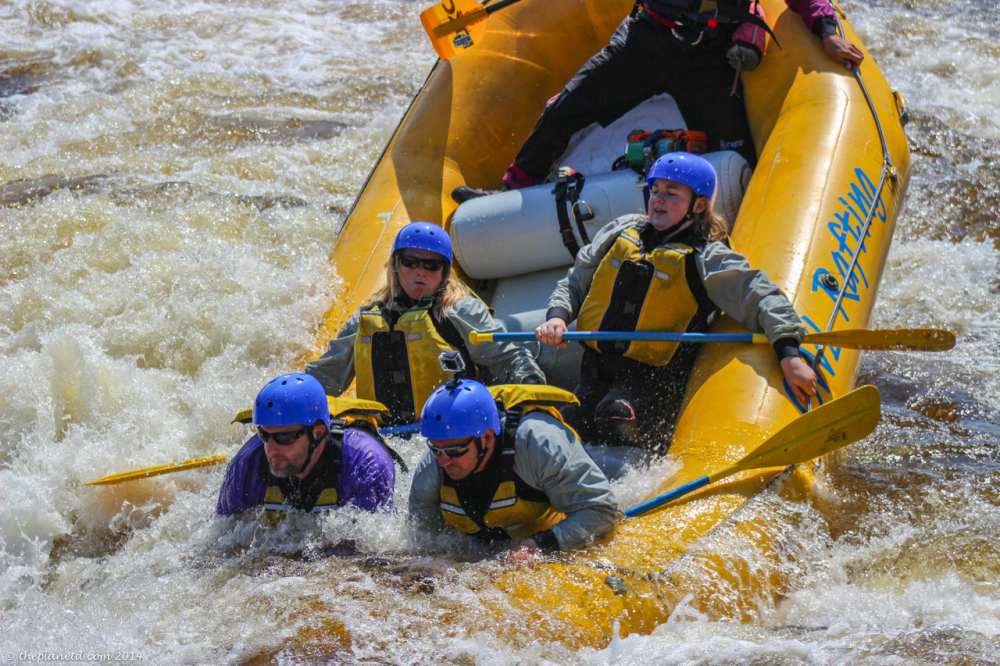 white water rafting