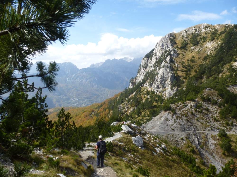 wonderful sights from the trails in albania