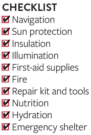 10 essentials checklist