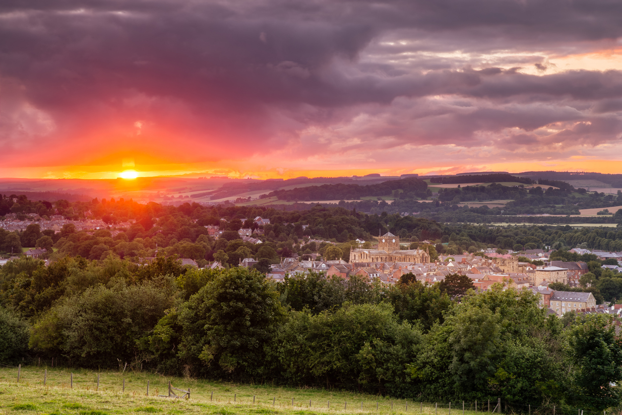 hexham-sunset-northumberland
