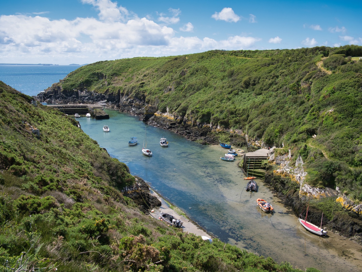 Porthclais-Harbour-pembrokeshire-wales