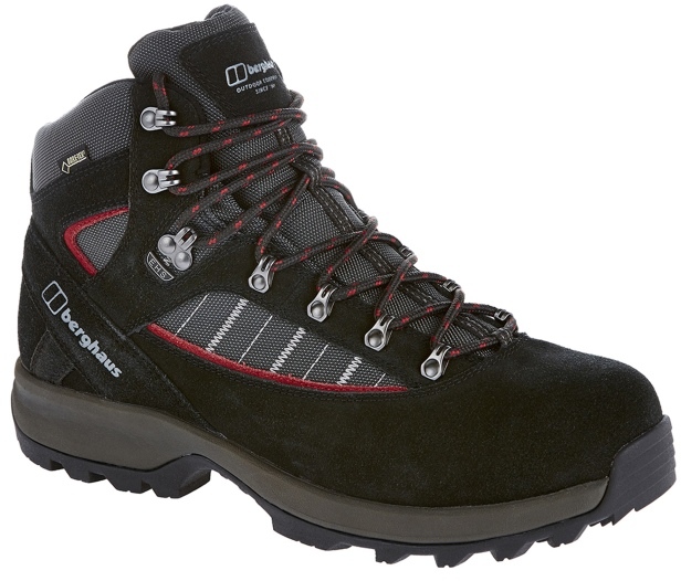 BERGHAUS Explorer Trek Plus Black  Nova Red