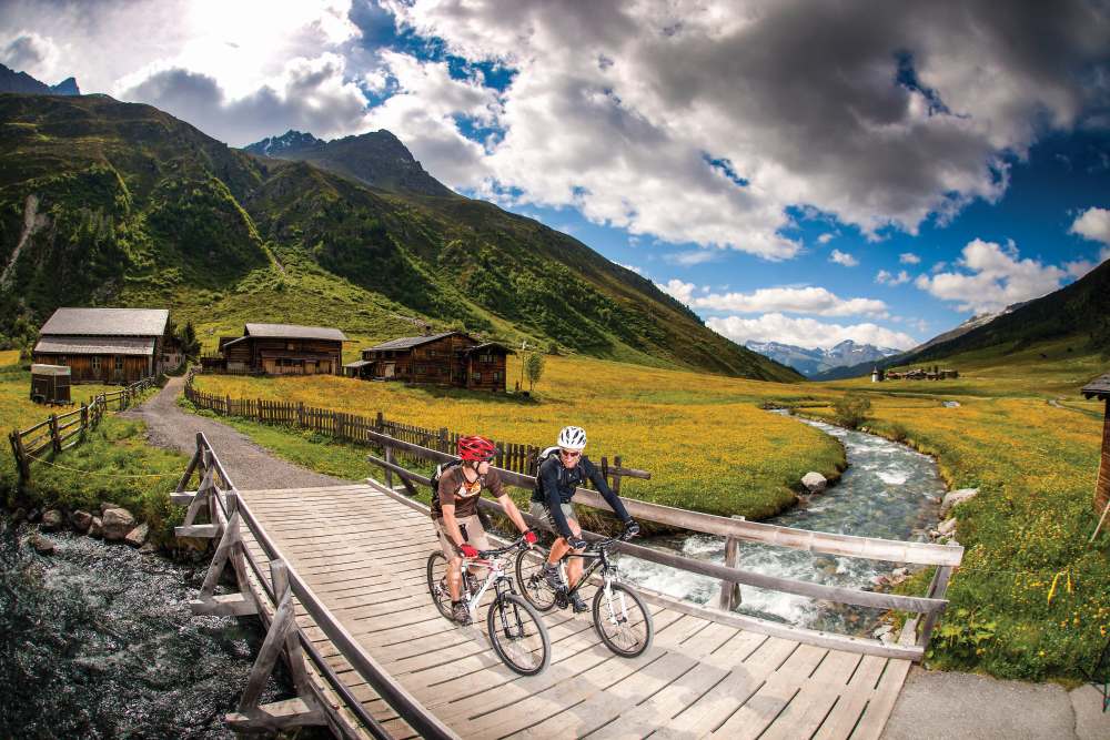 Bike in jungfrau