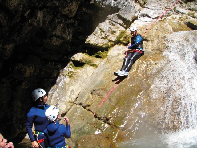 Canyoning in Montmin, Annecy.jpg