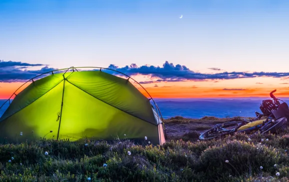 Camping in the Brecon Beacons CREDIT iStock fotoVoyager