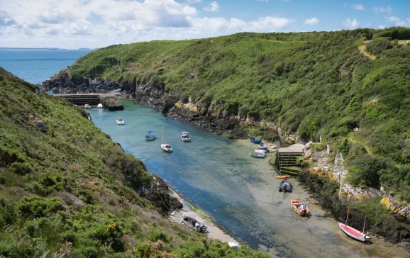 Porthclais Harbour Pembrokeshire Coast Wales UK CREDIT iStock Alan Morris