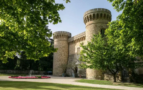 france chateau de massillan hotel outside