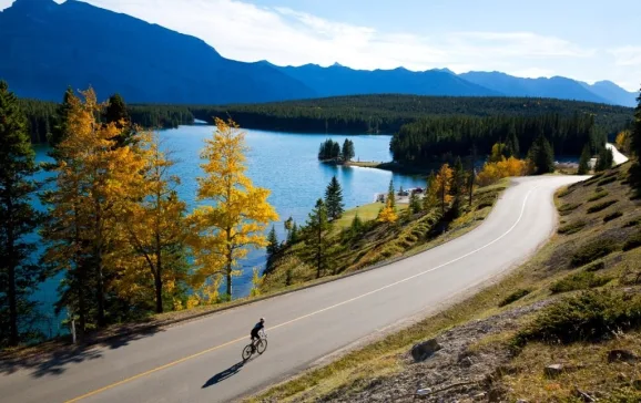 road bicycling girl picture id467971722