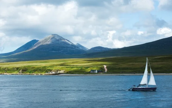 sail and trek in the beautiful hebrides scotland