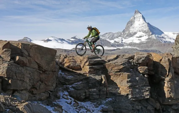 spectacular mountain biking zermatt switzerland