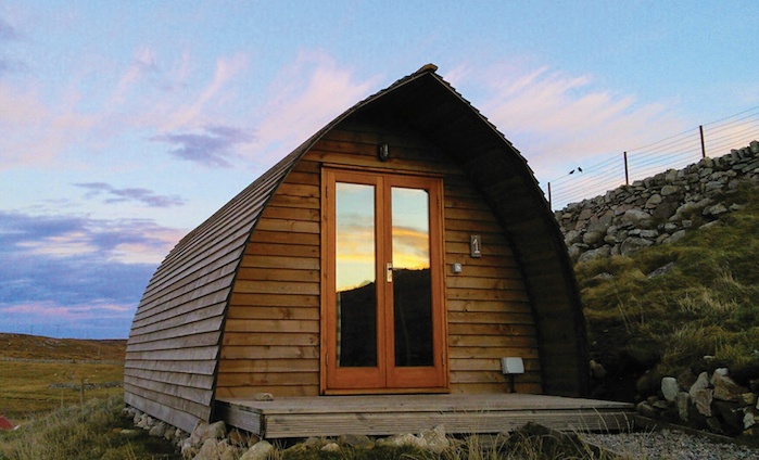 lewis wigwam hut exterior