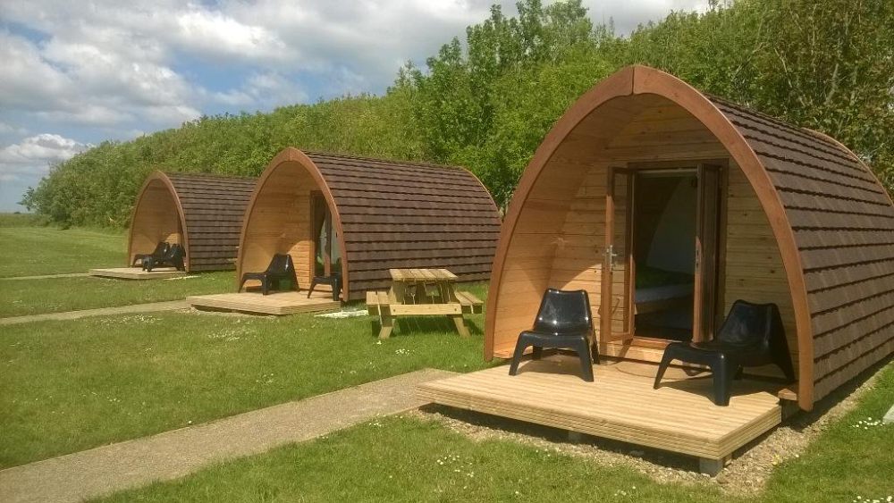Manorbier camping pods