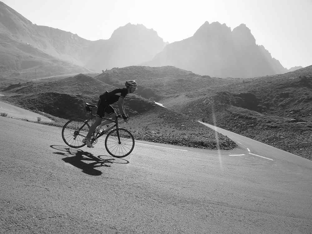 Pyrenees takling the Tourmalet