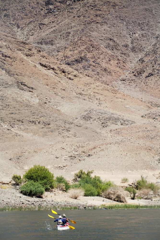 Rowing the Orange River