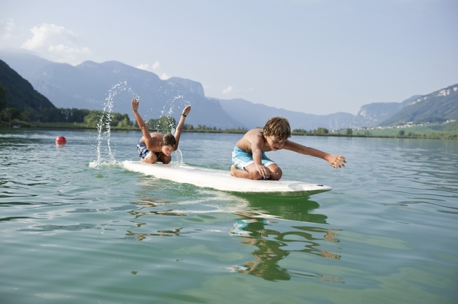 Taking advantage of the crystal-clear lakes in South Tyrol.jpg