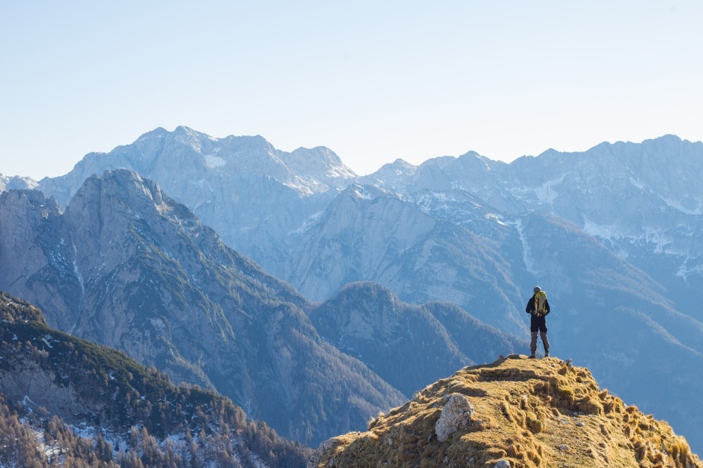 top gear for hiking alpine landscapes