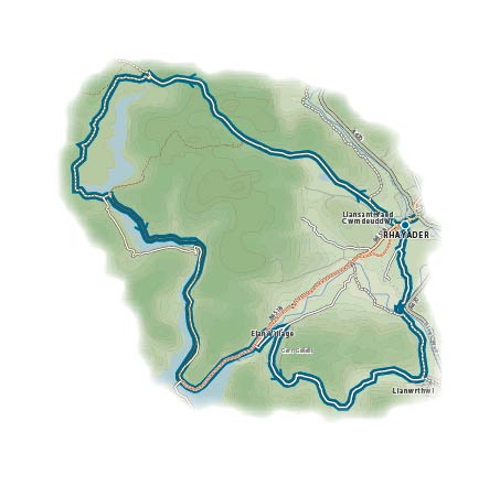 Wild camping map