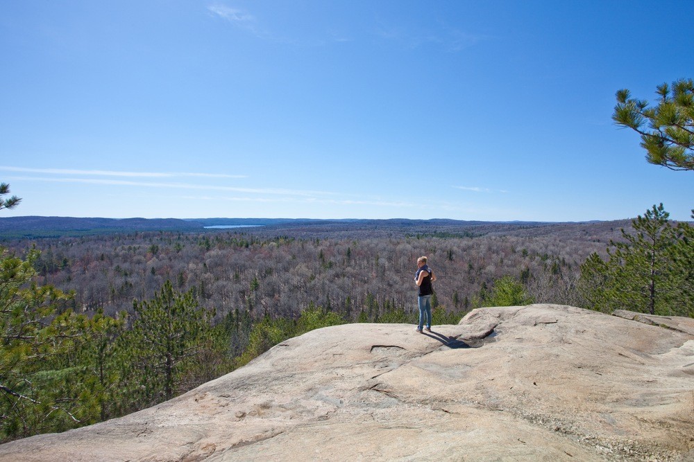 1464 hiking algonquin national park ontario canada