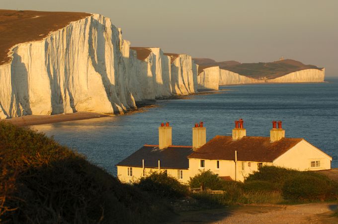 Hiking near London, Seven Sisters. Credit:iStock